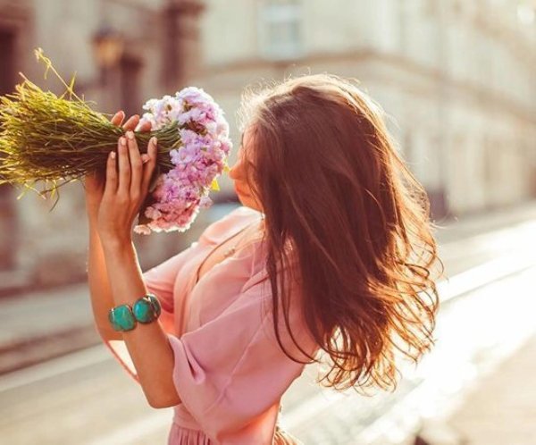 счастливая женщина