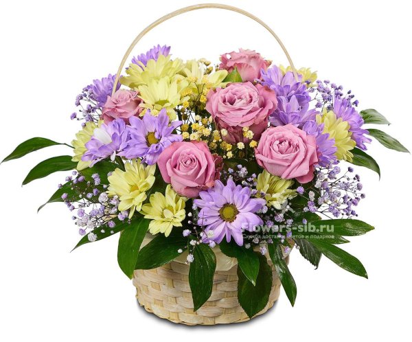 цветочная корзина