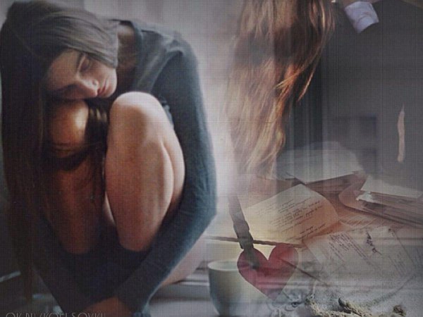 Девушка скучает по парню