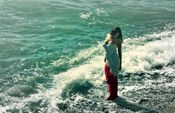 С моря с девушками