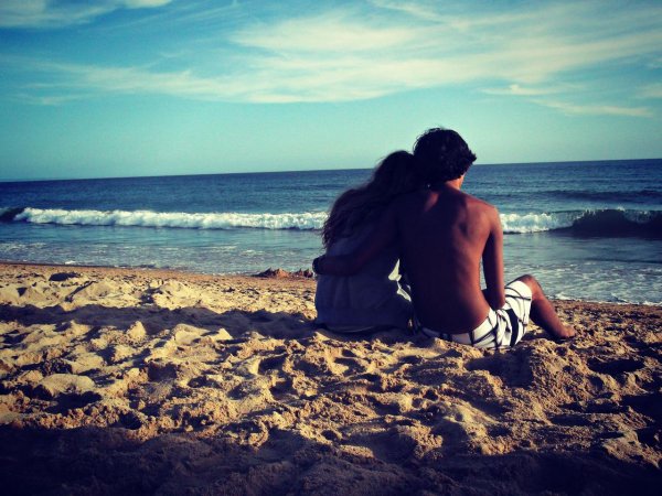 С моря с девушками