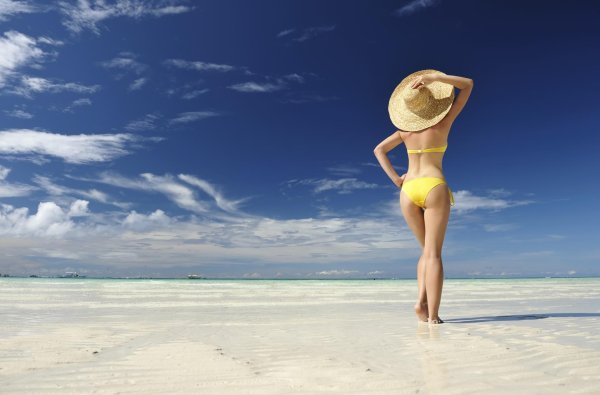 С моря с девушками