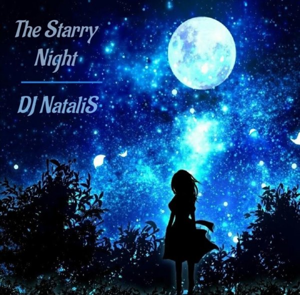 Звездное небо и девушка