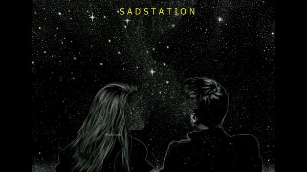 Звездное небо и девушка