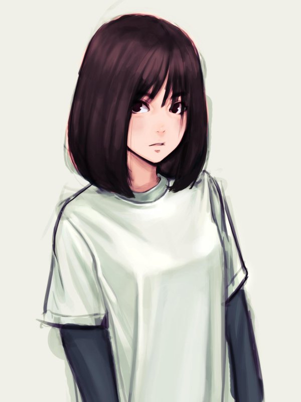 На аву девушка с каре