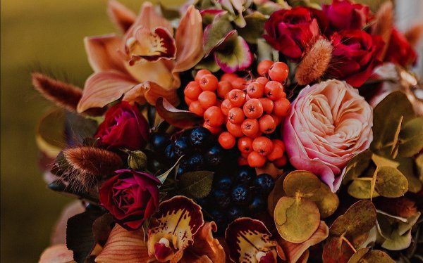 красивые осенние букеты