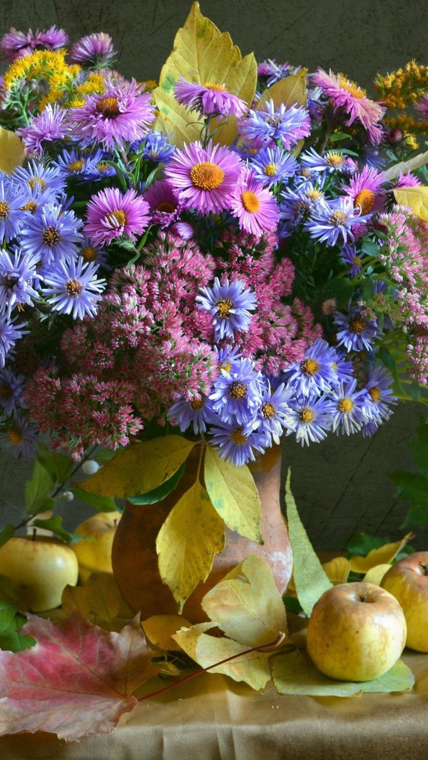 цветок осенний