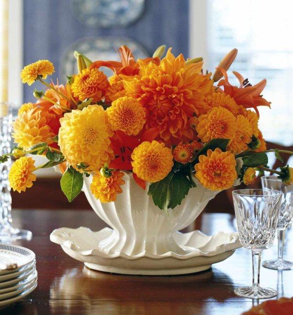 с днем осенних цветов