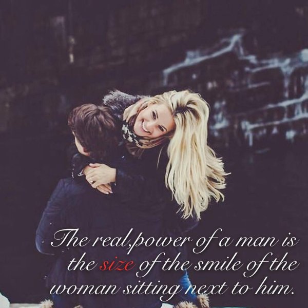 Парень и девушка вместе зимой