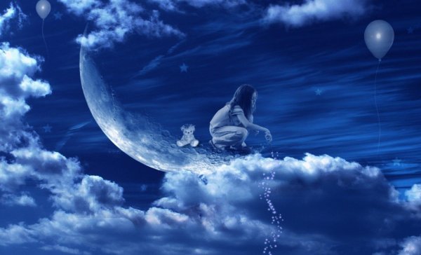 Девушка ночь