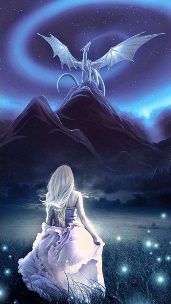 Девушка ночь