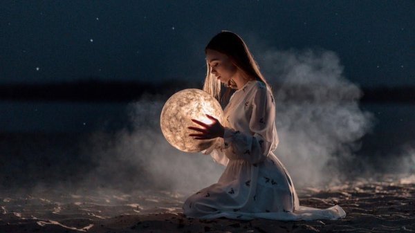 Девушка ночь