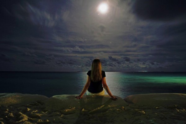 Девушка ночь