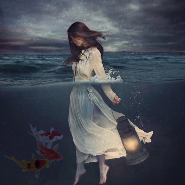 Девушка ночь