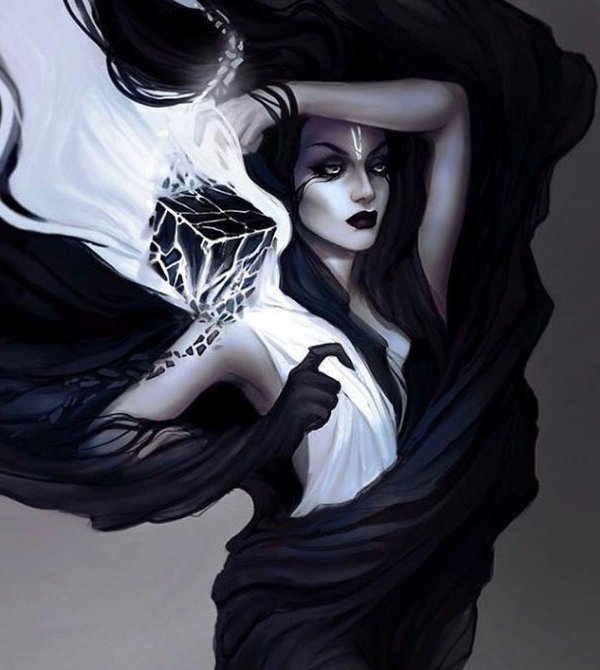 Девушка темная