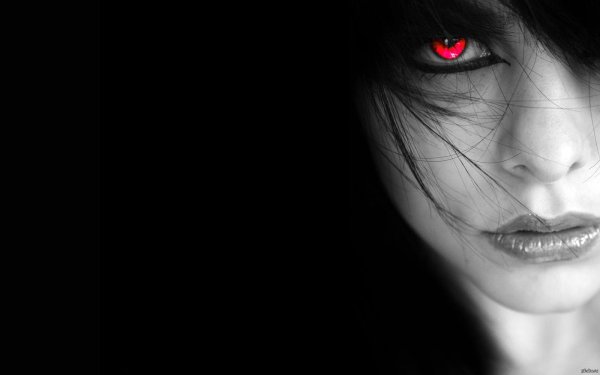 Девушка темная