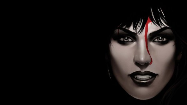 Девушка темная