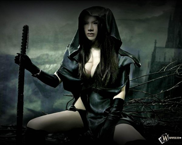 Девушка темная