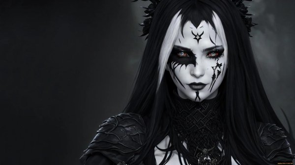 Девушка темная