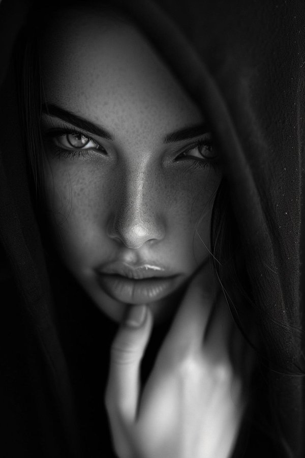Девушка темная