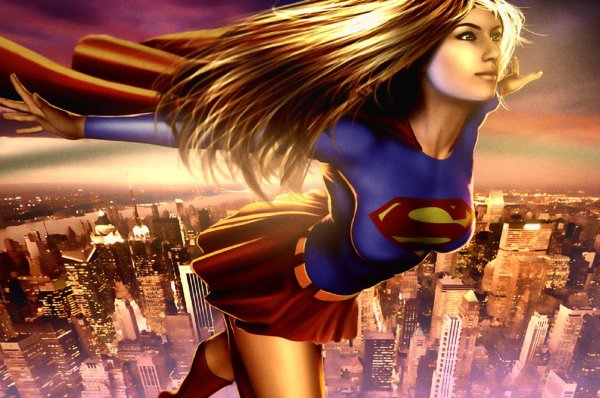 Супер девушка