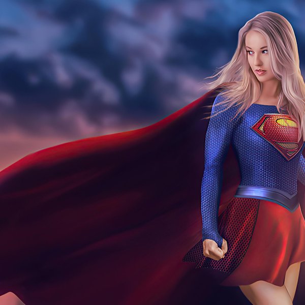 Супер девушка