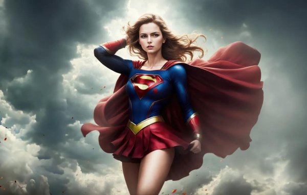 Супер девушка