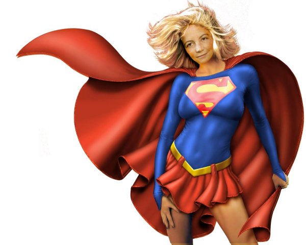 Супер девушка