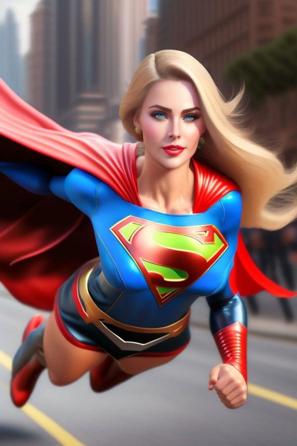Супер девушка