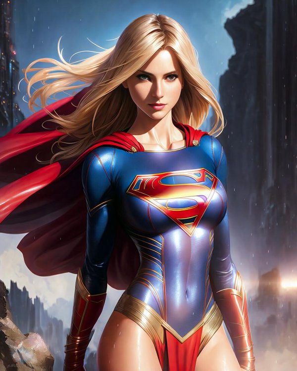 Супер девушка