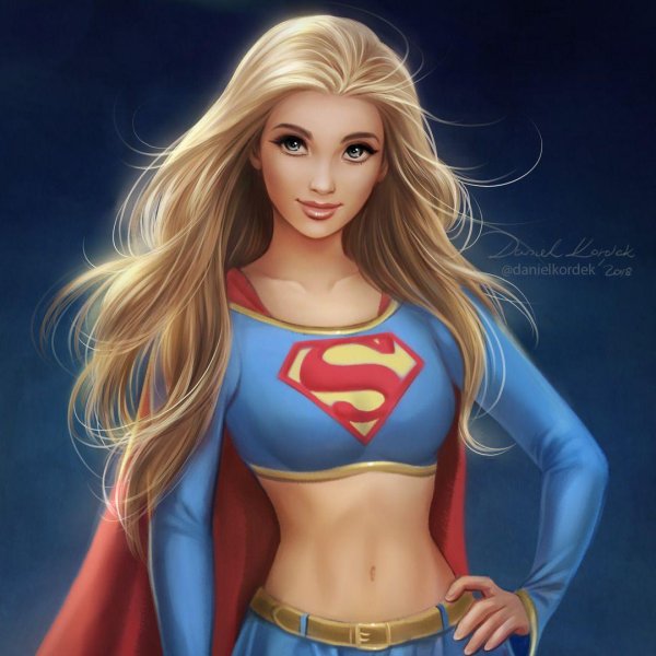 Супер девушка