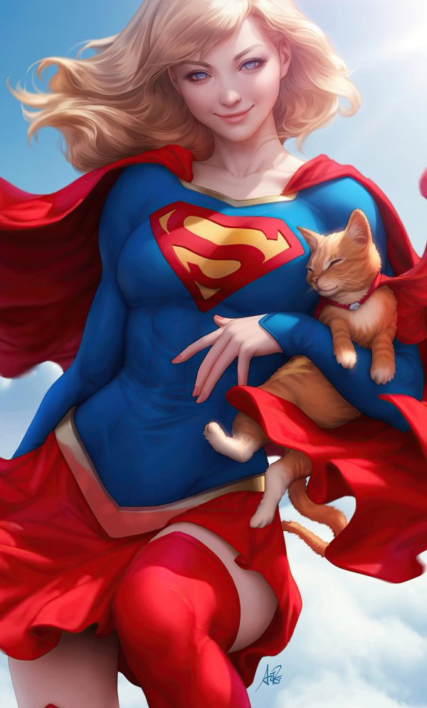 Супер девушка