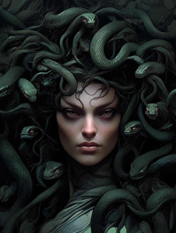 Девушка змея