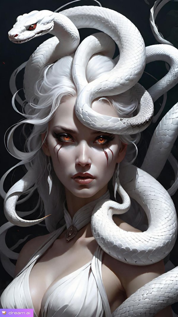 Девушка змея