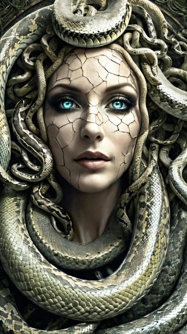 Девушка змея
