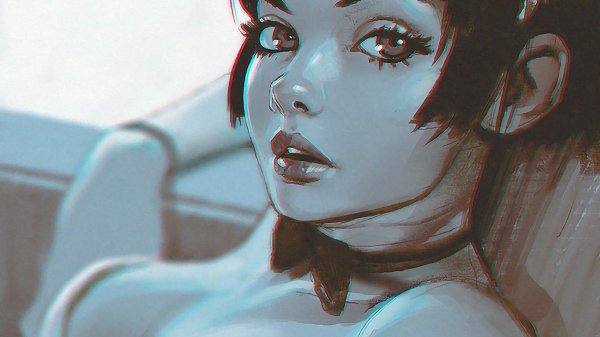 Девушка сверху