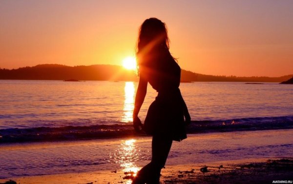 Девушка сверху