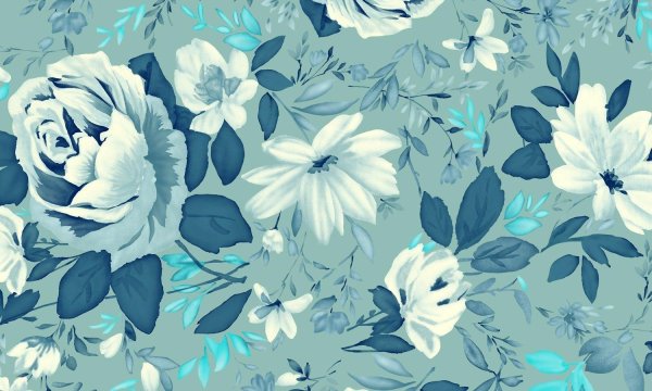 цветочные узоры