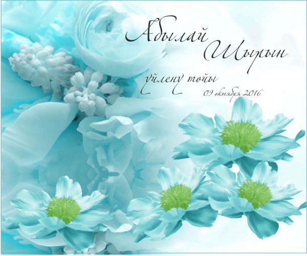 свадебный баннер