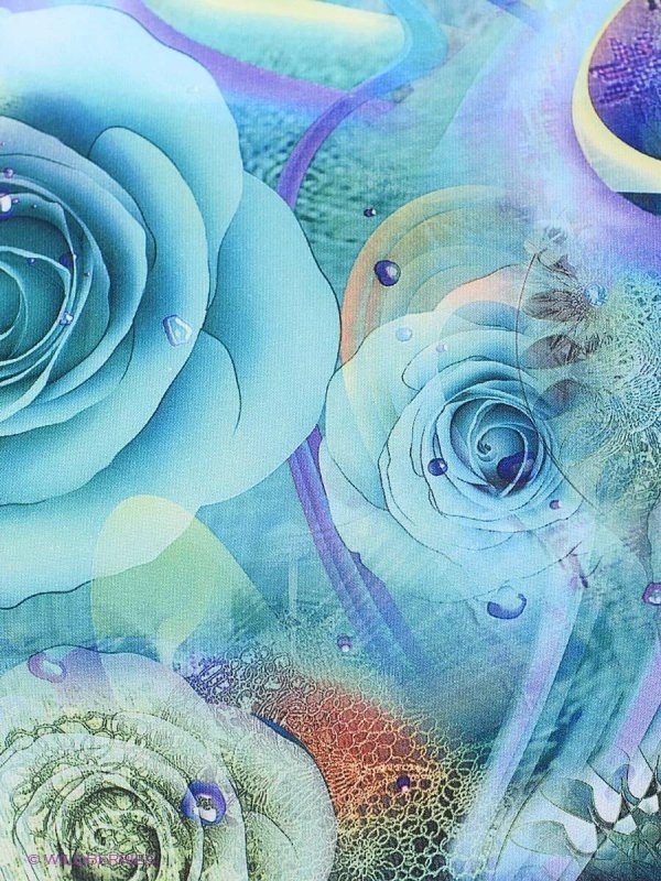 акварельные розы