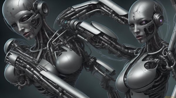 Девушка робот