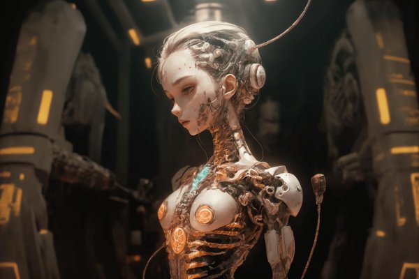 Девушка робот