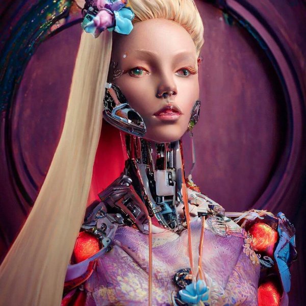 Девушка робот