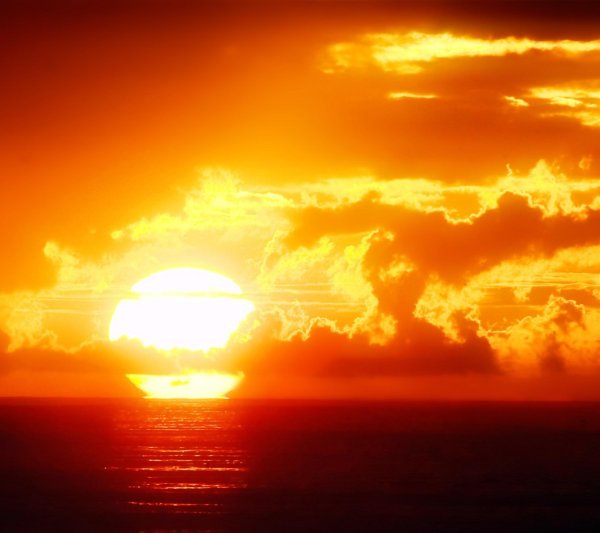 Солнце девушка