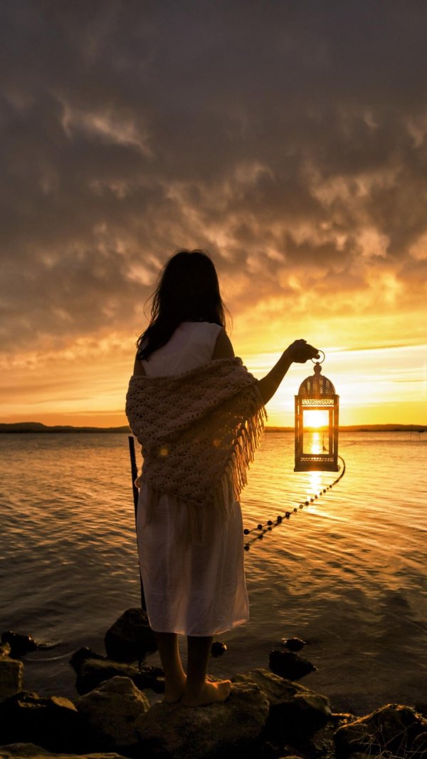 Солнце девушка