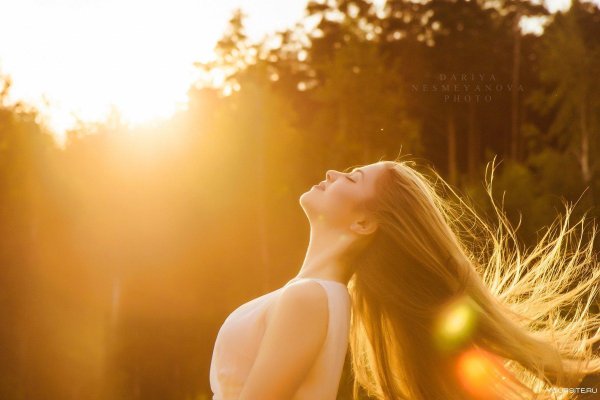 Солнце девушка