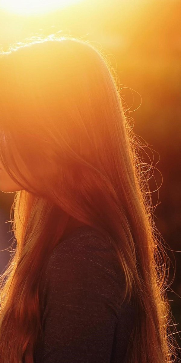 Солнце девушка