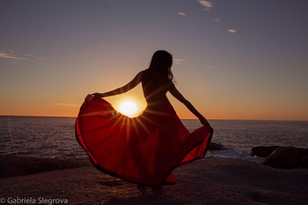 Солнце девушка