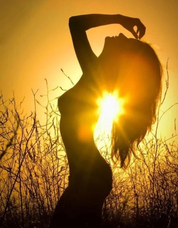 Солнце девушка