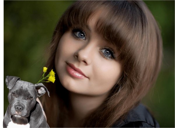 Девушка скромная